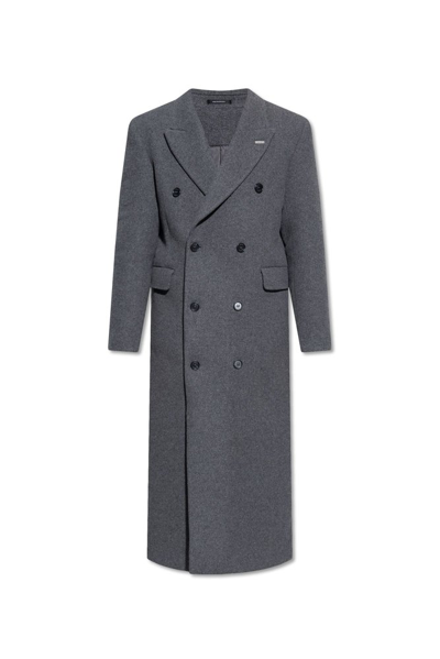 Eytys Gray Genesis Coat In Charcoal