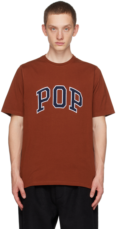 Pop Trading Company Red Arch T-shirt