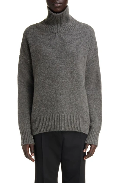 Givenchy Cashmere Turtleneck Jumper In Grey Mix