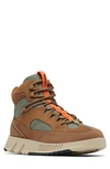 Sorel Men's Mac Hill Lite Trace Waterproof Lace Up Boots In Elk/stone