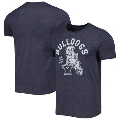 Homefield Heather Navy Yale Bulldogs Bow Wow Wow T-shirt