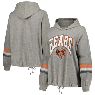 47 ' Heather Gray Chicago Bears Plus Size Upland Bennett Pullover Hoodie