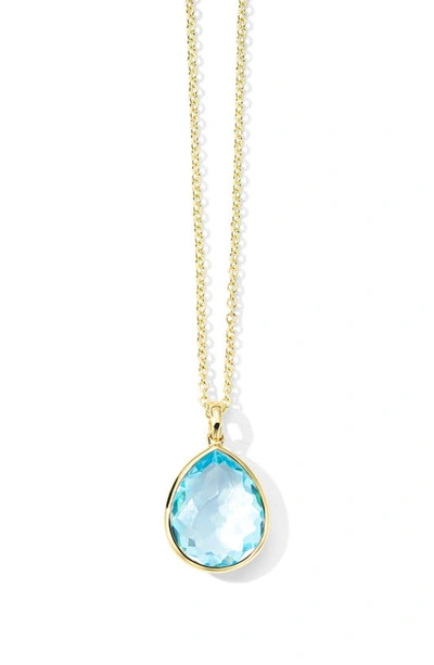 Ippolita Rock Candy Pendant Necklace In Gold