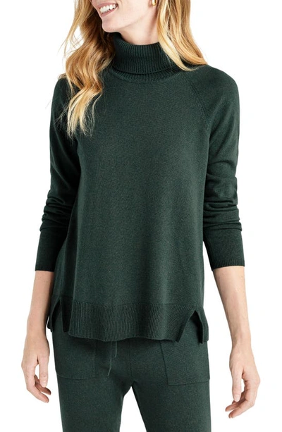Splendid Elin Turtleneck Sweater In Balsam