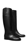 Tory Burch Riding Boot In Perfect Black / Perfect Black