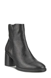 Ecco Sculpted Lx 55 Bootie In Black/ Black