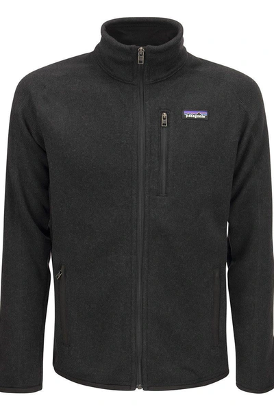 Patagonia Better Sweater Fleece Jacket In Black