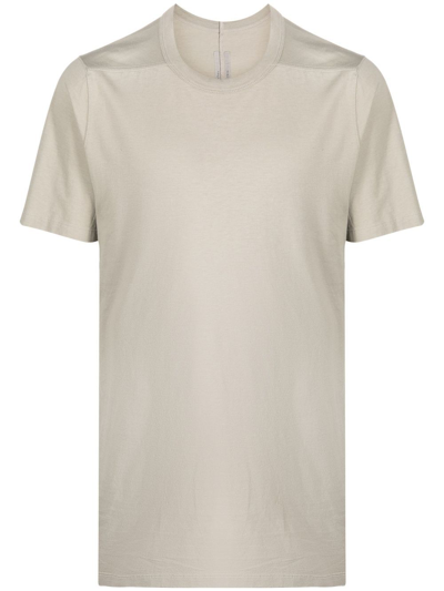 Rick Owens Neutral Level T Organic Cotton T-shirt In Neutrals