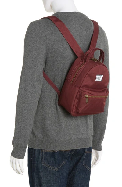Herschel Supply Co Nova Mini Backpack In Port