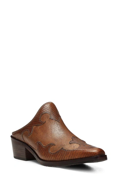 Donald Pliner Mindy Western Mule In Saddle