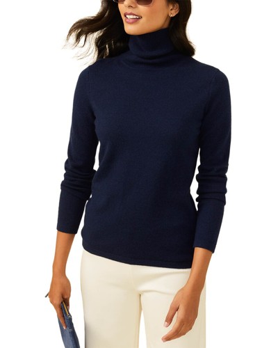 J.mclaughlin Herst Cashmere Sweater In Blue