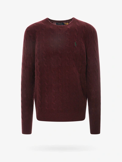 Polo Ralph Lauren Sweater In Red