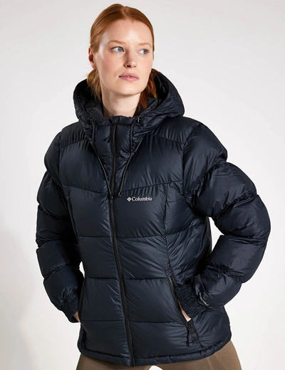 Columbia Pike Lake Ii Hooded Puffer Jacket In Black