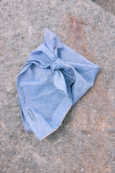 Alex Mill Omnigod X  Bandana In Indigo