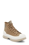 Converse Chuck Taylor® All Star® Lugged 2.0 Waterproof Hi Sneaker In Worm/ Egret/ Nomad Khaki