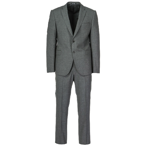 Emporio Armani Men's Suit In Grey | ModeSens