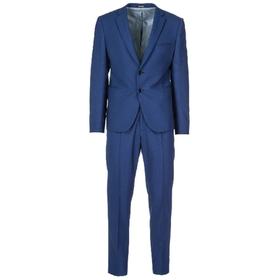 Emporio Armani Men's Suit In Blue