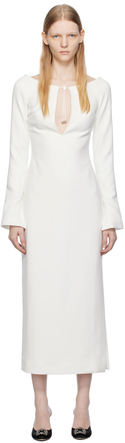 16arlington White Solare Midi Dress