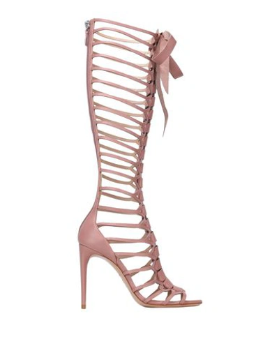 Casadei Sandals In Pale Pink