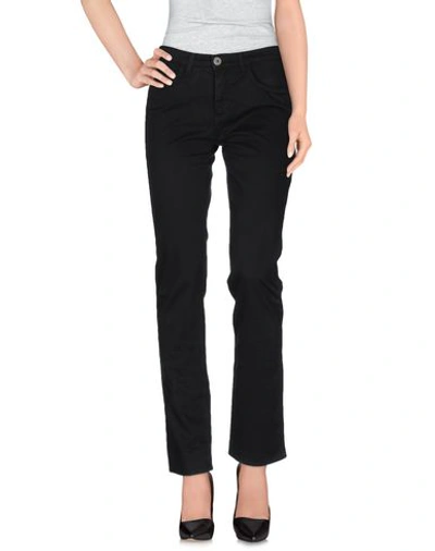 Trussardi Jeans Casual Pants In Black
