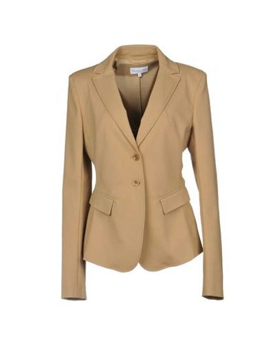 Patrizia Pepe Suit Jackets In Beige