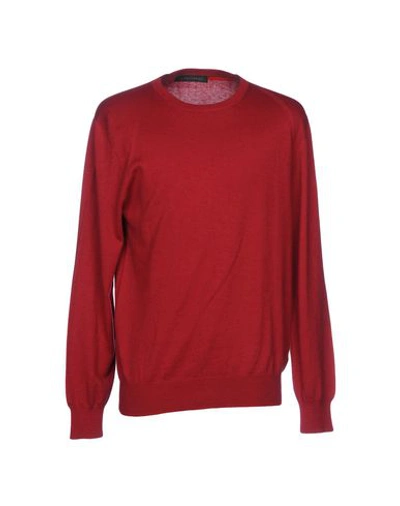 Peuterey Sweater In Brick Red