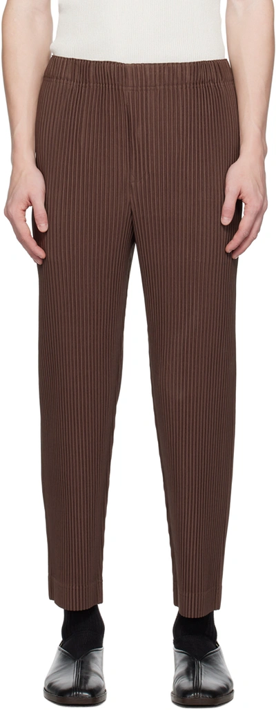 Issey Miyake Brown Monthly Color September Trousers