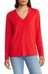 Tommy Bahama Kauai Long Sleeve T-shirt In Tango Red