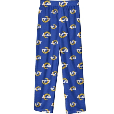Outerstuff Kids' Youth Royal Los Angeles Rams Team-colored Printed Pajama Pants
