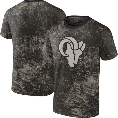 Fanatics Branded Black Los Angeles Rams Shadow T-shirt