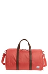 Herschel Supply Co Novel Recycled Nylon Duffle Bag In Mineral Rose