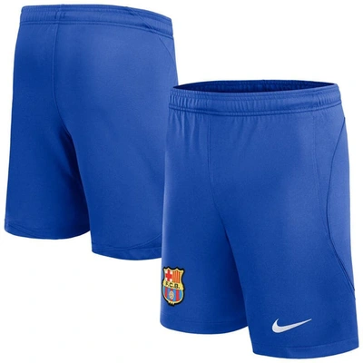 Nike Kids' Youth  Royal Barcelona 2023/24 Away Stadium Performance Shorts