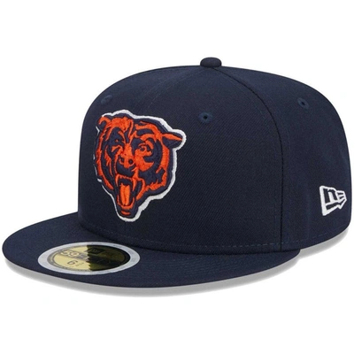 New Era Kids' Youth  Navy Chicago Bears  Main 59fifty Fitted Hat
