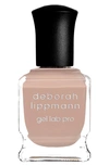 Deborah Lippmann Gel Lab Pro Nail Color In Written In The Sand/ Crème