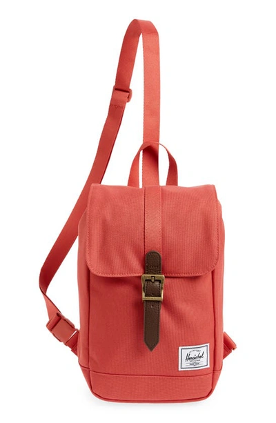 Herschel Supply Co Retreat Sling Bag In Mineral Rose