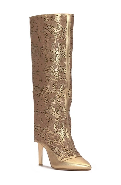 Jessica Simpson Brykia Pointed Toe In Gold