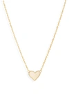 Kendra Scott Ari Heart Pendant Necklace In Multi