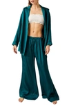 Free People Dreamy Days Pajamas In Forest Pool