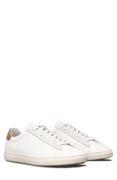 Clae Bradley California Trainer In White/ Camelleather