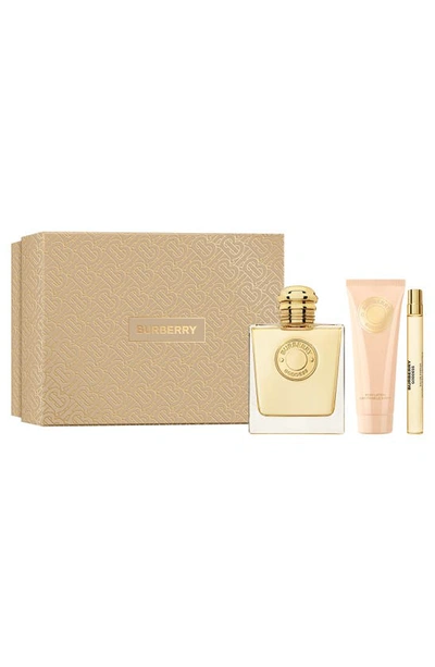 Burberry Goddess Eau De Parfum Gift Set $230 Value