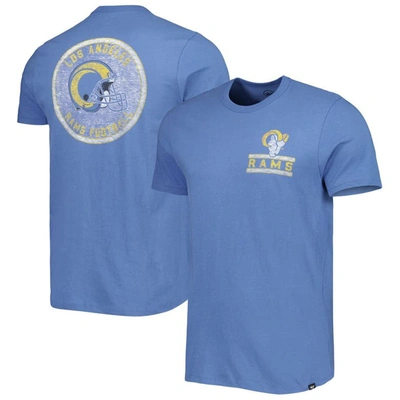 47 ' Royal Los Angeles Rams Open Field Franklin T-shirt