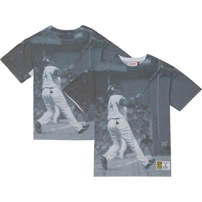 Mitchell & Ness David Ortiz Boston Red Sox Cooperstown Collection Highlight Sublimated Player Graphi In White