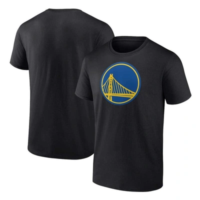 Fanatics Branded Black Golden State Warriors Primary Logo T-shirt