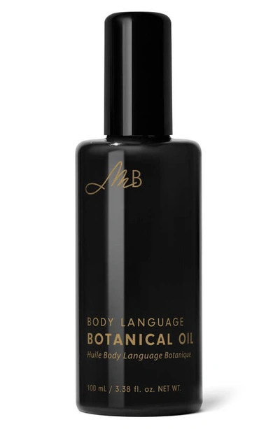 Monika Blunder Body Language Botanical Oil, 3.38 oz