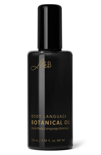 Monika Blunder Body Language Botanical Oil