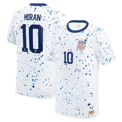 Nike Lindsey Horan White Uswnt 2023 Home Authentic Jersey