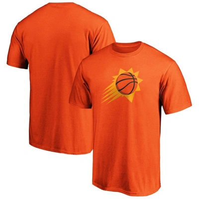 Fanatics Branded Orange Phoenix Suns Primary Logo T-shirt