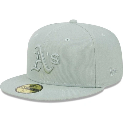 New Era Green Oakland Athletics Color Pack 59fifty Fitted Hat