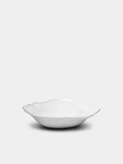 Astier De Villatte Bac Small Soup Plate In White