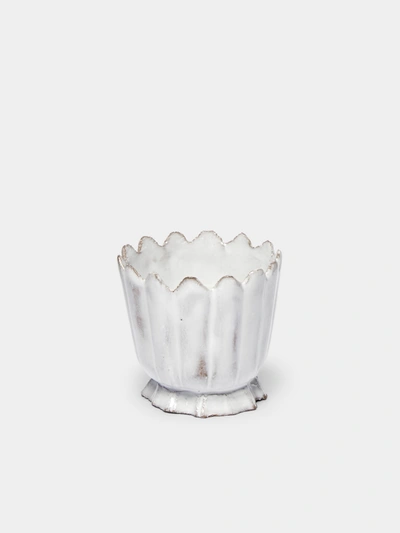 Astier De Villatte Marguerite Egg Cup In White
